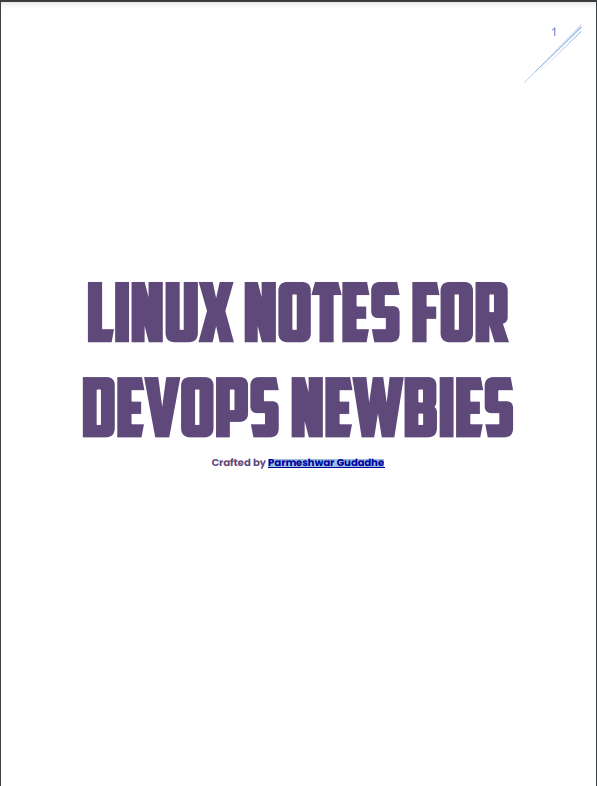Linux Notes for DevOps Newbies