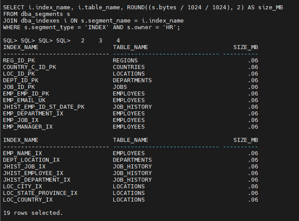 Reclaiming Unused Space - Recuperando Espaço Não Utilizado no Banco de Dados Oracle 3 image 72