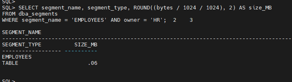 Reclaiming Unused Space - Recuperando Espaço Não Utilizado no Banco de Dados Oracle 5 image 75