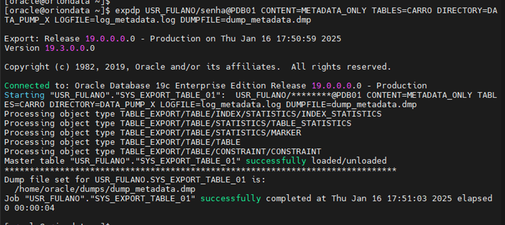 Compreendendo os Modos de Exportação do Oracle Data Pump: ALL, DATA_ONLY e METADATA_ONLY explicados 2 image 3
