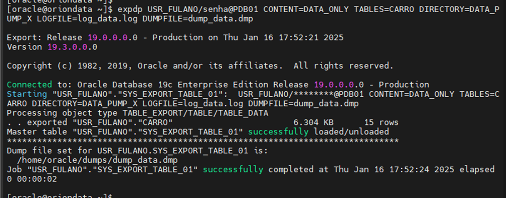 Compreendendo os Modos de Exportação do Oracle Data Pump: ALL, DATA_ONLY e METADATA_ONLY explicados 3 image 5